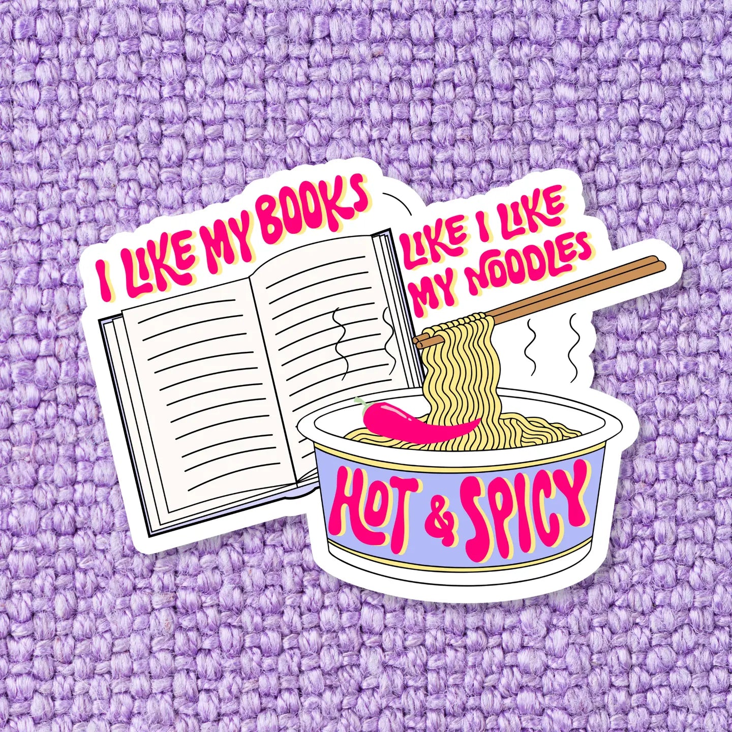 Hot and Spicy Sticker