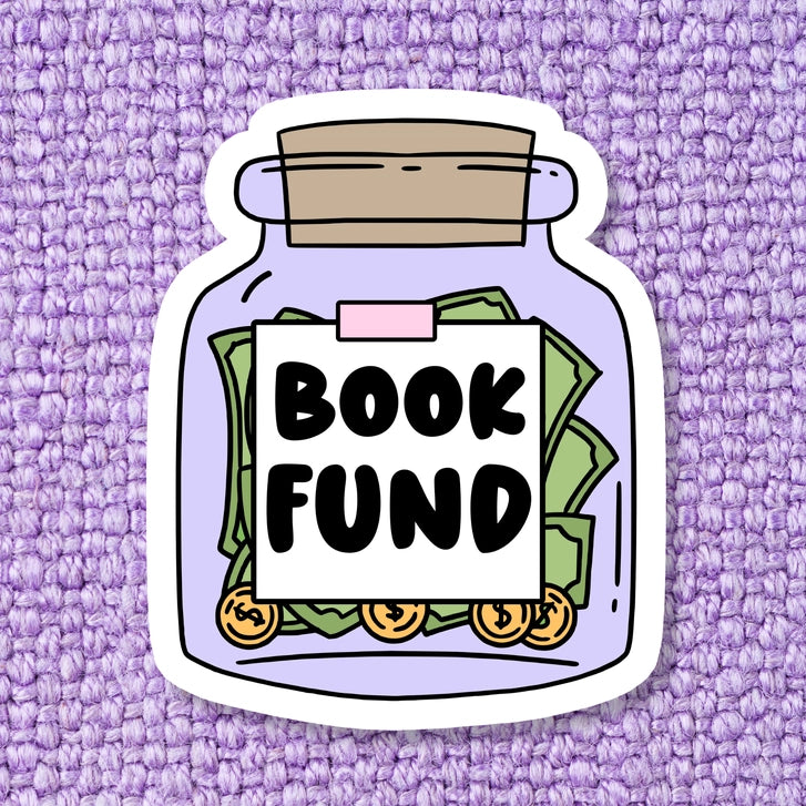 Book Funds Sticker