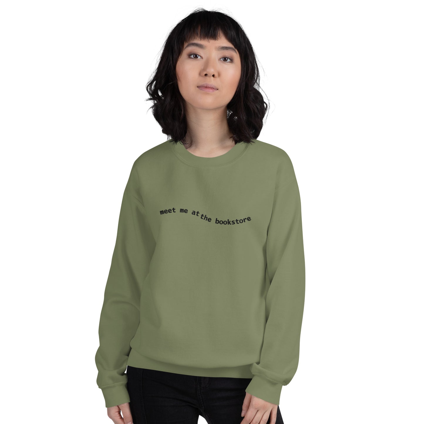 Meet Me At The Bookstore Unisex Sweatshirt