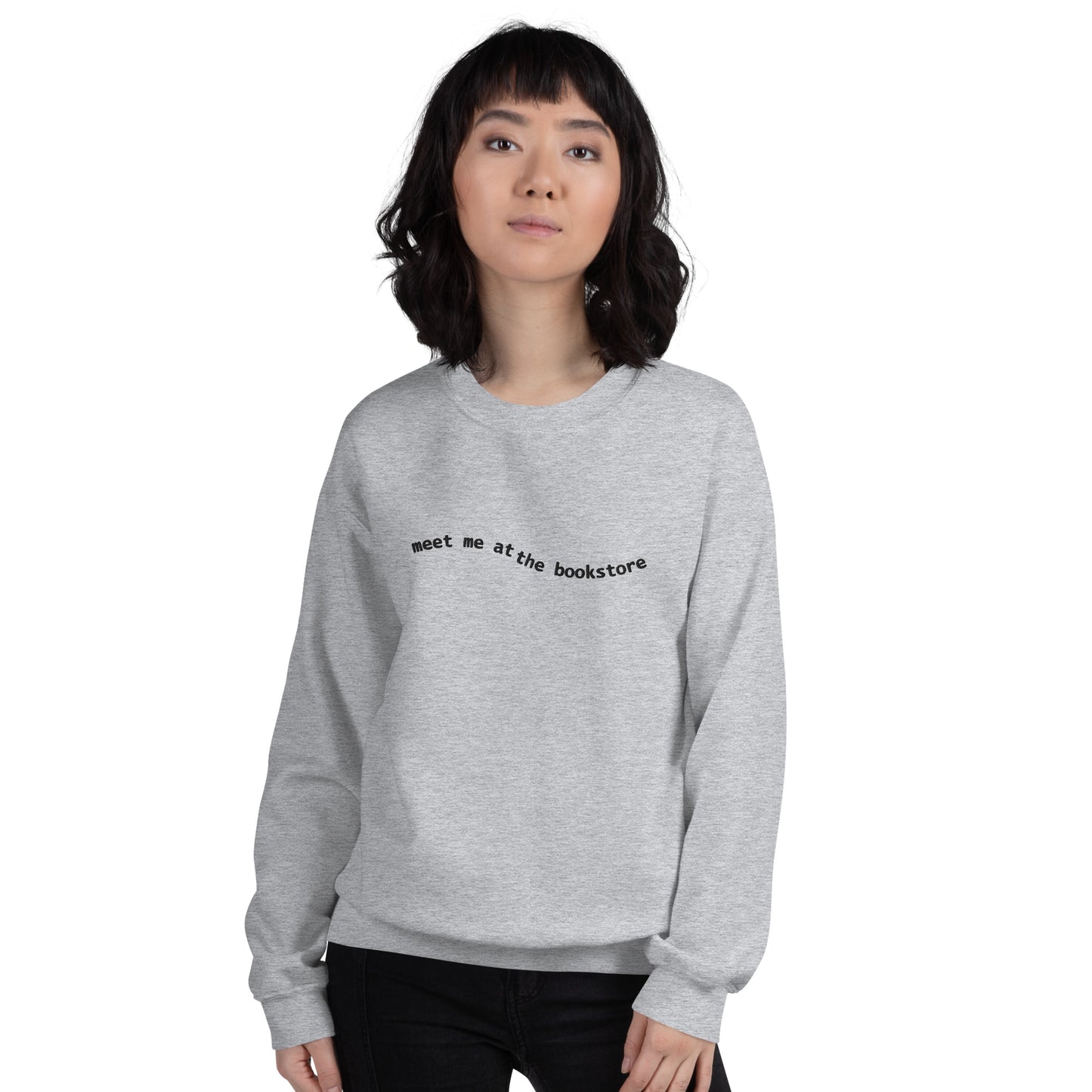 Meet Me At The Bookstore Unisex Sweatshirt