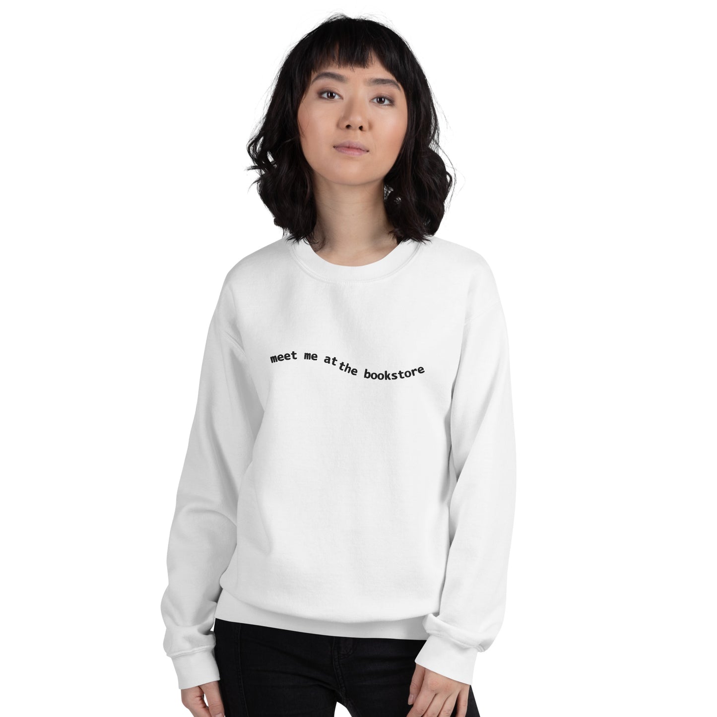 Meet Me At The Bookstore Unisex Sweatshirt
