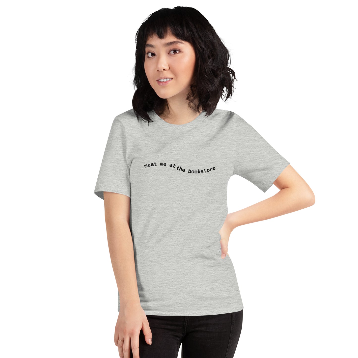Meet Me at the Bookstore Logo Unisex T-Shirt