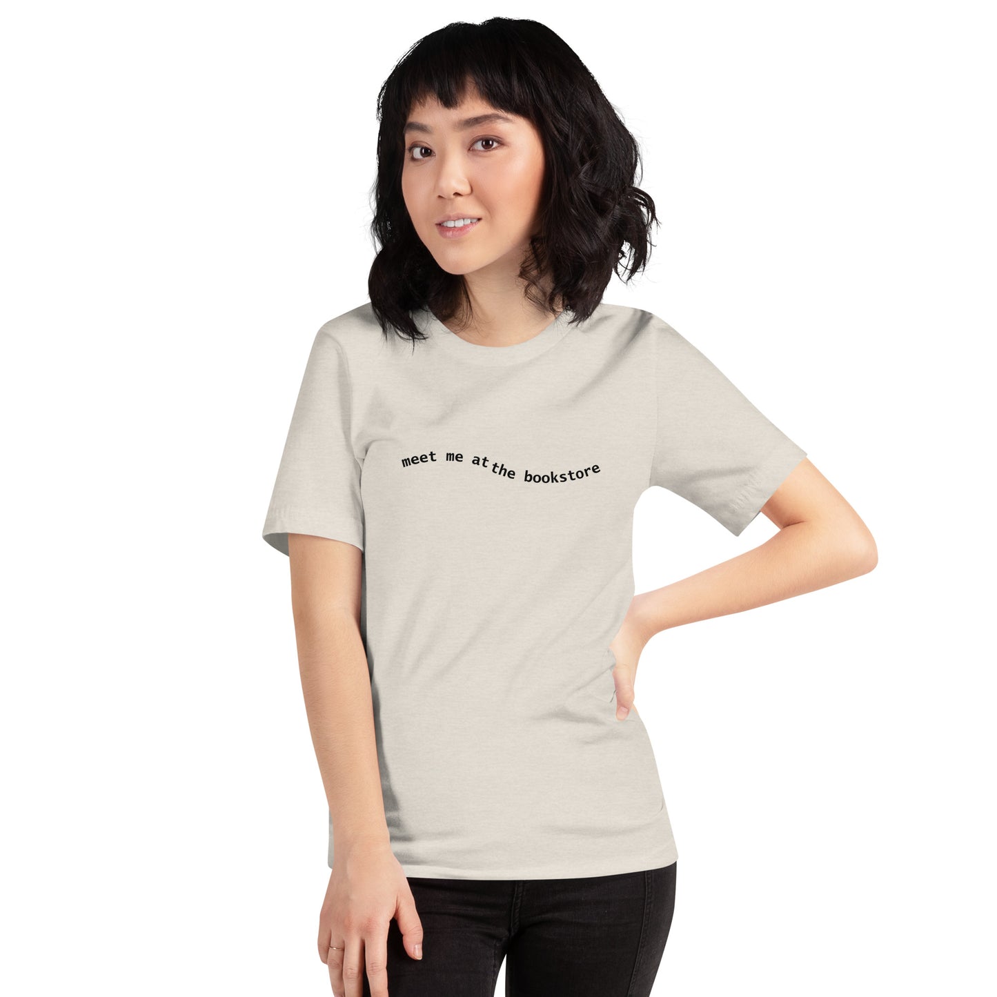 Meet Me at the Bookstore Logo Unisex T-Shirt