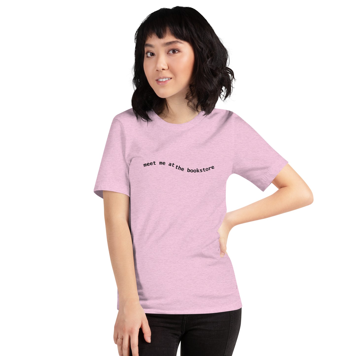 Meet Me at the Bookstore Logo Unisex T-Shirt