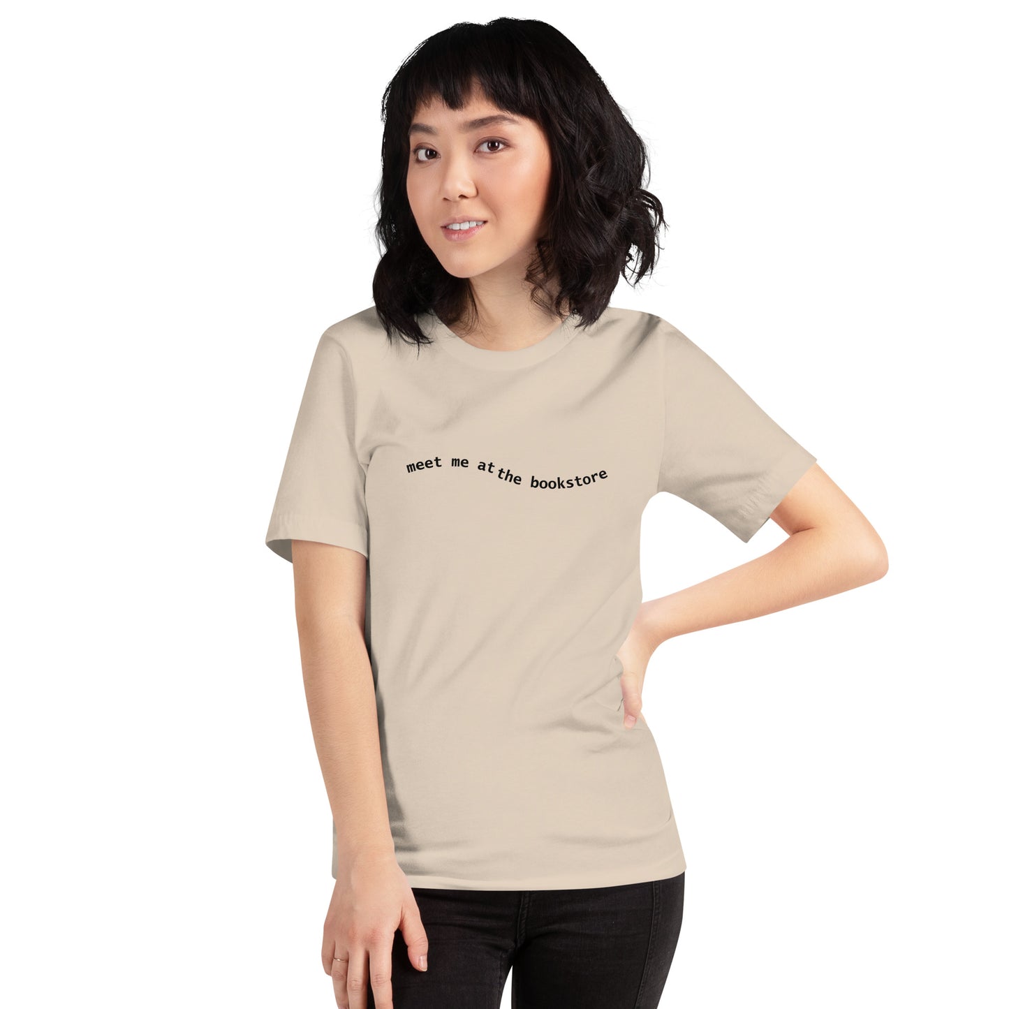 Meet Me at the Bookstore Logo Unisex T-Shirt