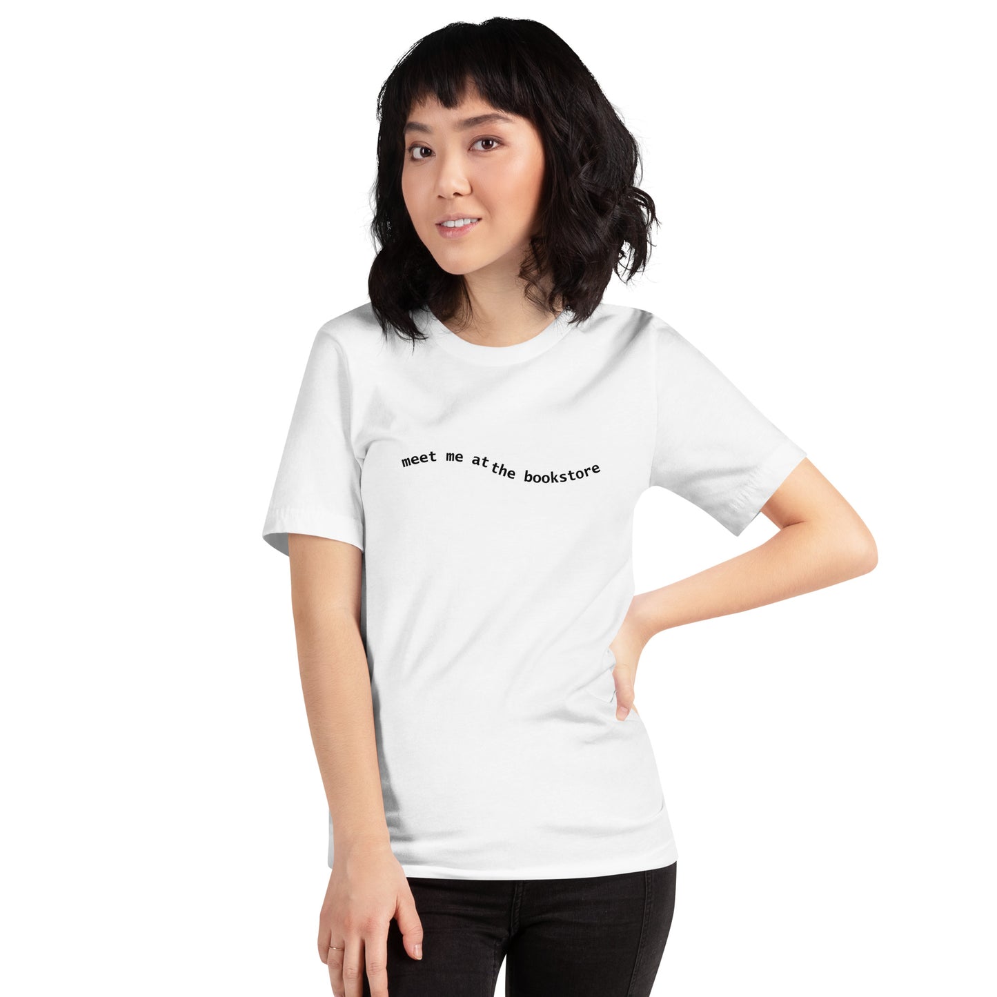 Meet Me at the Bookstore Logo Unisex T-Shirt