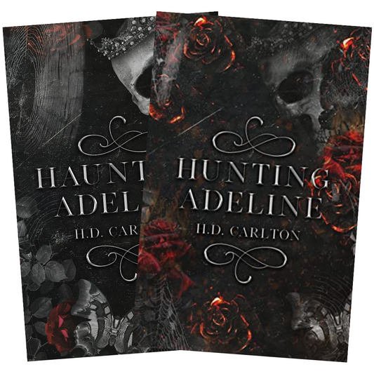Haunting Adeline by H.D. Carlton (Paperback) + Hunting Adeline by H.D. Carlton (Paperback)