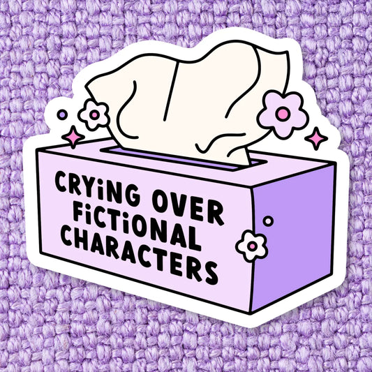 Crying Tissues Sticker